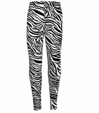 GIRLS LEGGINGS PRINTED VISCOSE KIDS CHILDRENS DANCE COSTUME FANCY DRESS PARTY