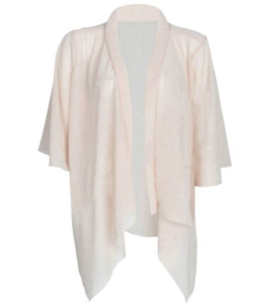 New-Womens-Plain-Open-Front-Chiffon-Mesh-Kimono-Waterfall-Cardigan-Shrug-Top New Womens Plain Open Front Chiffon Mesh Kimono Waterfall Cardigan Shrug Top