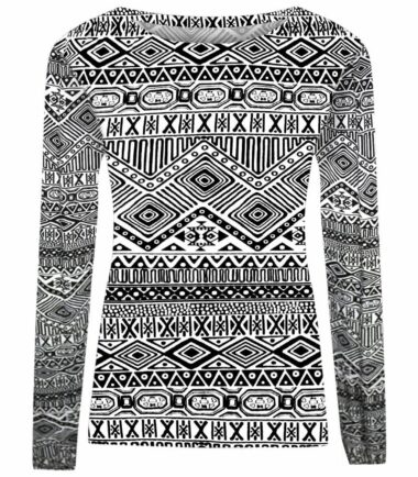 New-Womens-Printed-Long-Sleeve-Round-Neck-Casual-Stretchy-Tee-Basic-T-Shirt-Top New Womens Printed Long Sleeve Round Neck Casual Stretchy Tee Basic T-Shirt Top