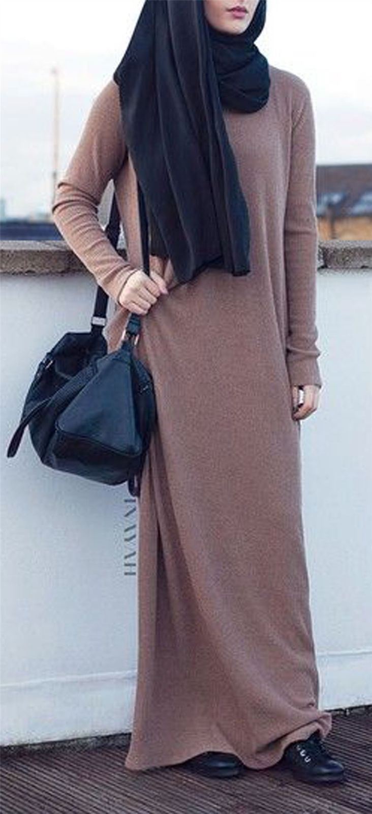 Womens-Plain-Abaya-Islamic-Burkha-Kaftan-Farasha-Jilbab-Long-Jersey-Maxi-Dress Womens Plain Abaya Islamic Burkha Kaftan Farasha Jilbab Long Jersey Maxi Dress