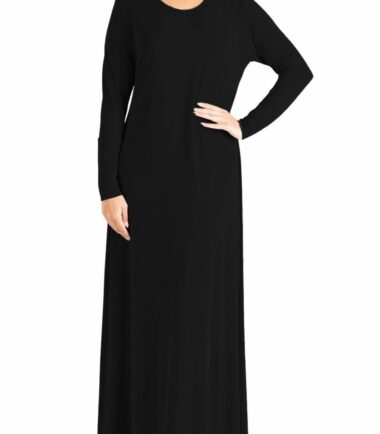 Womens-Plain-Abaya-Islamic-Burkha-Kaftan-Farasha-Jilbab-Long-Jersey-Maxi-Dress Womens Plain Abaya Islamic Burkha Kaftan Farasha Jilbab Long Jersey Maxi Dress