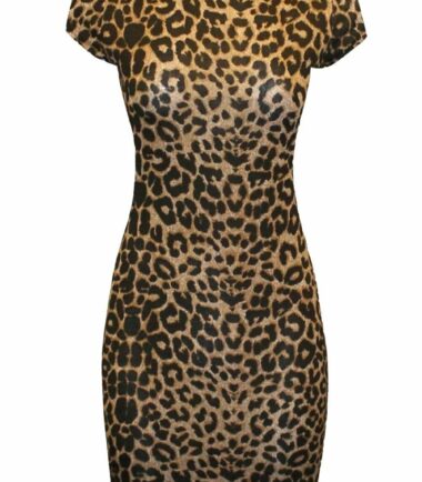 New Womens Cap Sleeve Army Aztec Printed Stretchy Tunic Bodycon Mini Dress Top