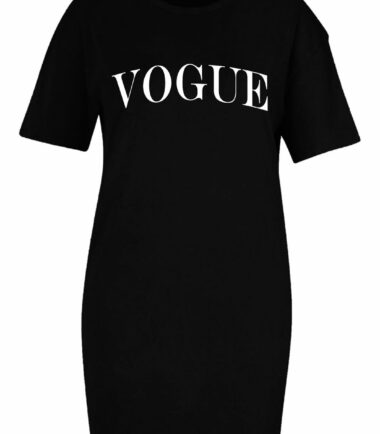 Womens Ladies Slogan Printed Longline T-Shirt Baggy Oversized Tunic Mini Dress