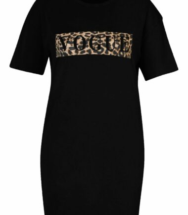 Womens Ladies Slogan Printed Longline T-Shirt Baggy Oversized Tunic Mini Dress
