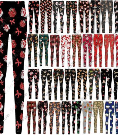 New Womens Santa Snowman Gift Print Xmas Slim Fit Skinny Christmas Leggings Pant