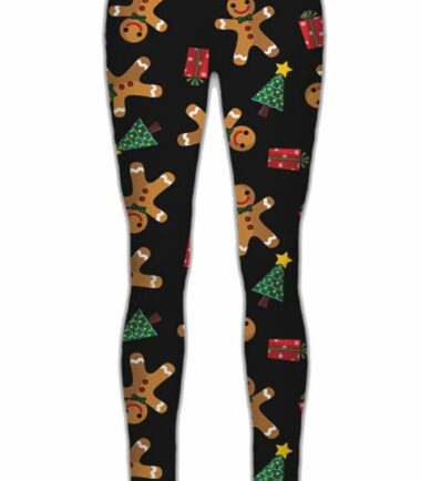 New Womens Santa Snowman Gift Print Xmas Slim Fit Skinny Christmas Leggings Pant