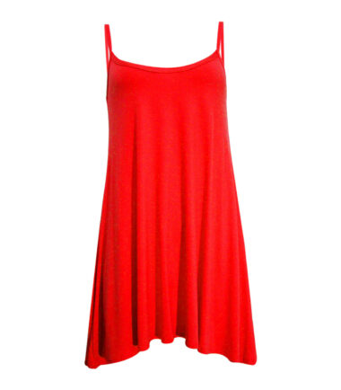 GIRLS LONG CAMI DRESS SWING CHILDRENS CAMISOLE KIDS NIGHTWEAR VEST TOP DRESSES