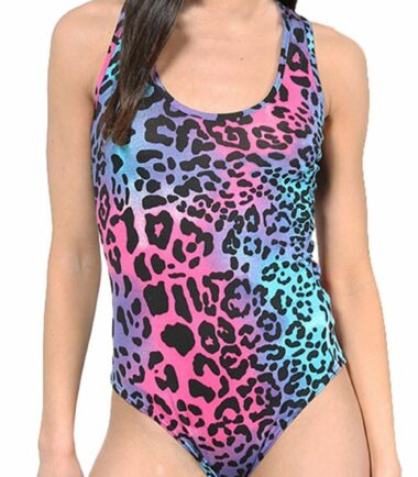 New-Womens-Ladies-Army-Printed-Muscle-Racer-Back-Sleeveless-Bodysuit-Leotard-Top New Womens Ladies Army Printed Muscle Racer Back Sleeveless Bodysuit Leotard Top