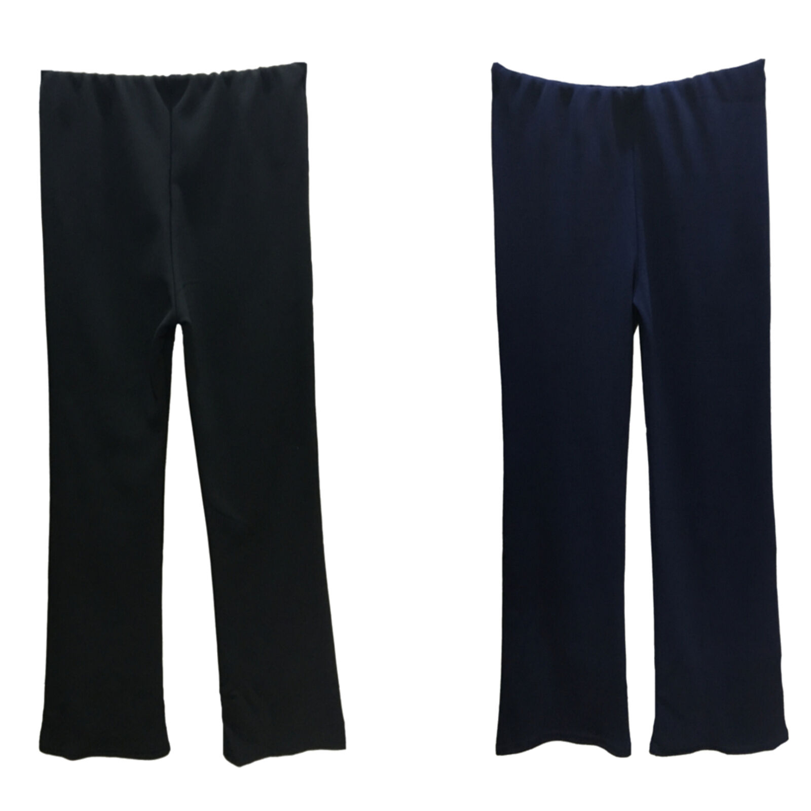 GIRLS-RIBBED-TROUSERS-SCHOOL-UNIFORM-PANTS-BOOT-CUT-PULL-UP-STYLE-BOOTLEG-3-13Y GIRLS RIBBED TROUSERS SCHOOL UNIFORM PANTS BOOT CUT PULL UP STYLE BOOTLEG 3-13Y