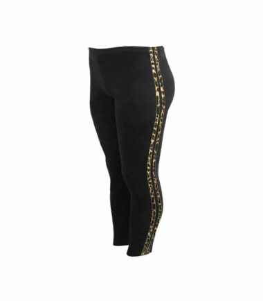 New-Womens-Contrast-Side-2-Stripe-Stretchy-Fitness-Capri-Leggings-3/4-Crop-Pants New Womens Contrast Side 2 Stripe Stretchy Fitness Capri Leggings 3/4 Crop Pants