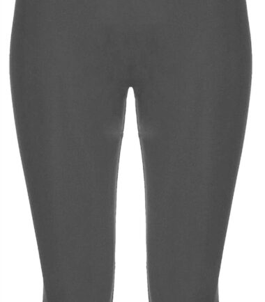 New Womens Plain 3/4 Length Leggings Workout Gym Cropped Yoga Active Capri Pants