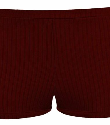 New Womens Ribbed Stretchy Activewear Dance Club Hot Pant Gym Summer Mini Shorts