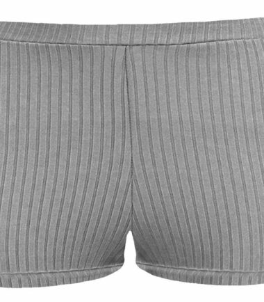 New Womens Ribbed Stretchy Activewear Dance Club Hot Pant Gym Summer Mini Shorts