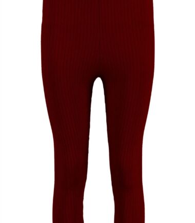 Womens Ribbed Gym Yoga Stretchy Skinny Capri Casual Cropped 3/4 Leggings Pants