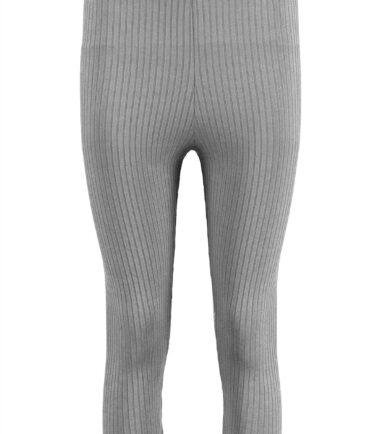 Womens Ribbed Gym Yoga Stretchy Skinny Capri Casual Cropped 3/4 Leggings Pants