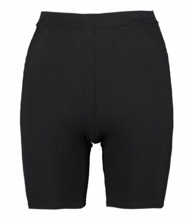 New Womens Ribbed Stretchy Activewear Yoga Dance Gym Biker Cycling Shorts Pants
