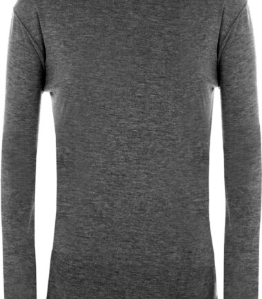 KIDS PLAIN POLO TOP WINTER GIRLS BOYS UNIFORM LONG SLEEVE ROLL NECK 3-13 YEARS