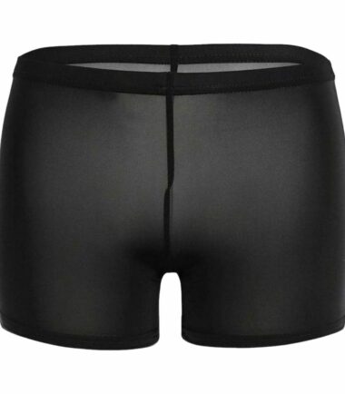 New Womens Fishnet Mesh See Through Slim Fit 3/4 Leggings Cycling Short Hot Pant