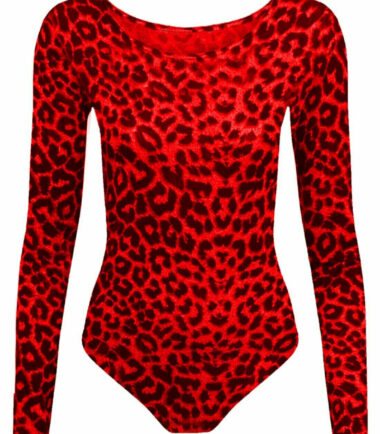 GIRLS LEOPARD PRINT LEOTARDS NEON GYMNASTICS SCHOOL SWIMMING BALLET PE LEOTARD