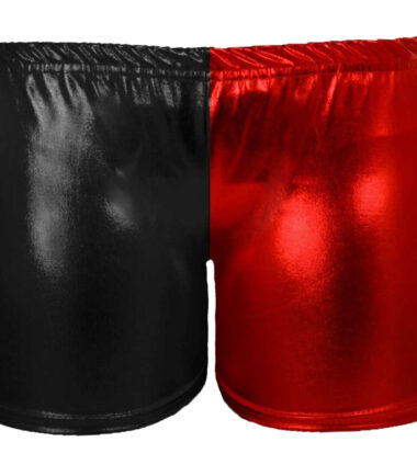 GIRLS METALLIC WET LOOK HOT PANTS SHINY CHIDLRENS SHORTS PARTY DISCO 5-13 YEARS