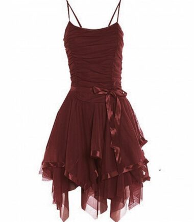 New-Womens-Sleeveless-Prom-Ball-Party-Evening-Ruffle-Cocktail-Midi-Skater-Dress New Womens Sleeveless Prom Ball Party Evening Ruffle Cocktail Midi Skater Dress