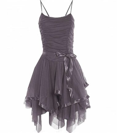 New-Womens-Sleeveless-Prom-Ball-Party-Evening-Ruffle-Cocktail-Midi-Skater-Dress New Womens Sleeveless Prom Ball Party Evening Ruffle Cocktail Midi Skater Dress