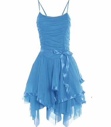 New-Womens-Sleeveless-Prom-Ball-Party-Evening-Ruffle-Cocktail-Midi-Skater-Dress New Womens Sleeveless Prom Ball Party Evening Ruffle Cocktail Midi Skater Dress