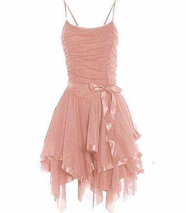 New-Womens-Sleeveless-Prom-Ball-Party-Evening-Ruffle-Cocktail-Midi-Skater-Dress New Womens Sleeveless Prom Ball Party Evening Ruffle Cocktail Midi Skater Dress