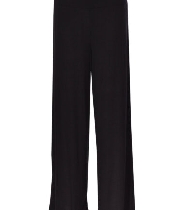 WOMENS PALAZZO PANTS TROUSERS PLAIN LEGGINGS LADIES PLUS SIZE WIDE FLARED 8-26