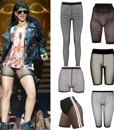 New Womens Full Fishnet Mesh See Through Slim Fit Legging Cycling Short Hot Pant