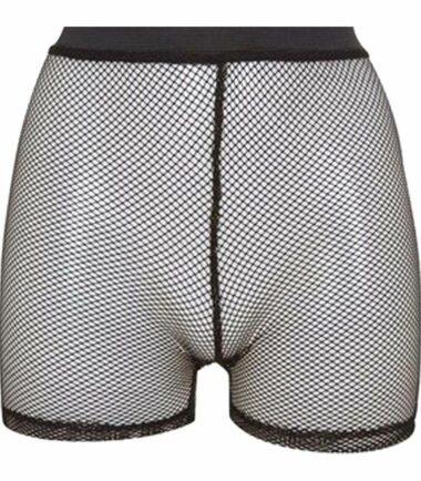 New Womens Full Fishnet Mesh See Through Slim Fit Legging Cycling Short Hot Pant