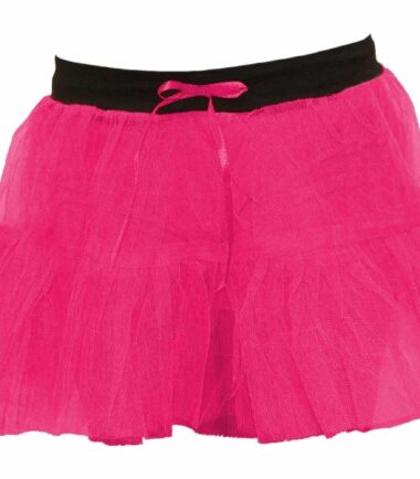 New Womens 2 Layer Net Over Ballet Dance Wear Fancy Dress Mini Tutu Skirts