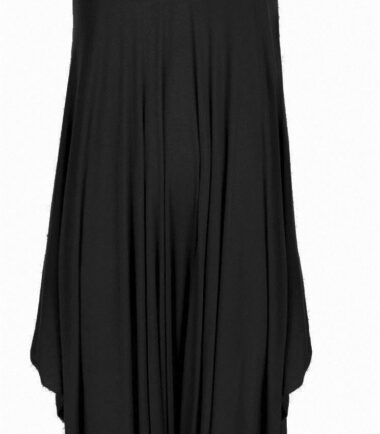 Womens Strappy Plain Cami Jumpsuit Italian Drape Baggy Harem Lagenlook Playsuit