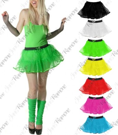 New Womens 4 Layer Halloween Dance Hen Night Party Fancy Costume Mini Tutu Skirt