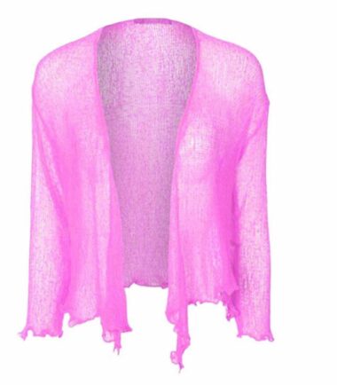New-Womens-Ladies-Double-Fine-Knit-Bali-Tie-Up-Bolero-Shrug-Cropped-Cardigan-Top New Womens Ladies Double Fine Knit Bali Tie Up Bolero Shrug Cropped Cardigan Top