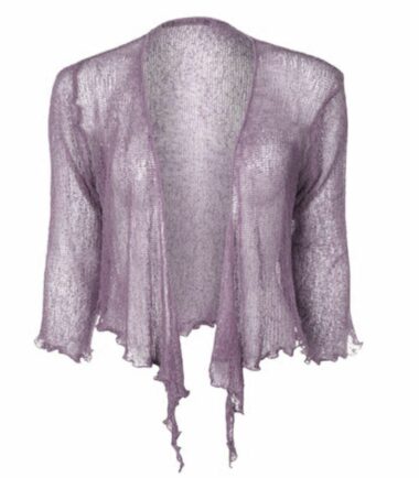 New-Womens-Ladies-Double-Fine-Knit-Bali-Tie-Up-Bolero-Shrug-Cropped-Cardigan-Top New Womens Ladies Double Fine Knit Bali Tie Up Bolero Shrug Cropped Cardigan Top