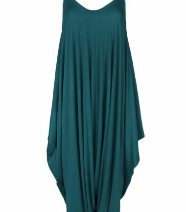 Womens Ladies Plain Cami Jumpsuit Baggy Oversized Harem Alibaba Romper Playsuit