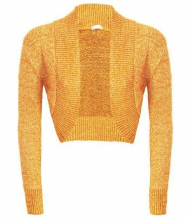 New-Womens-Long-Sleeve-Shiny-Lurex-Knitted-Bolero-Shrug-Crop-Cardigan-Short-Top New Womens Long Sleeve Shiny Lurex Knitted Bolero Shrug Crop Cardigan Short Top
