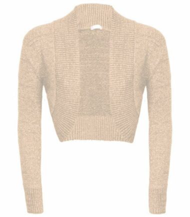 New-Womens-Long-Sleeve-Shiny-Lurex-Knitted-Bolero-Shrug-Crop-Cardigan-Short-Top New Womens Long Sleeve Shiny Lurex Knitted Bolero Shrug Crop Cardigan Short Top