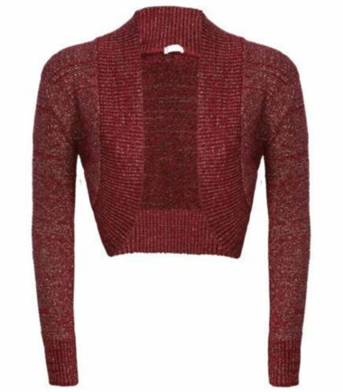 New-Womens-Long-Sleeve-Shiny-Lurex-Knitted-Bolero-Shrug-Crop-Cardigan-Short-Top New Womens Long Sleeve Shiny Lurex Knitted Bolero Shrug Crop Cardigan Short Top