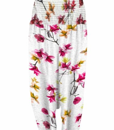 New-Womens-Floral-Print-Sheering-Ali-Baba-Harem-Hippie-Leggings-Pants-Plus-Size New Womens Floral Print Sheering Ali Baba Harem Hippie Leggings Pants Plus Size