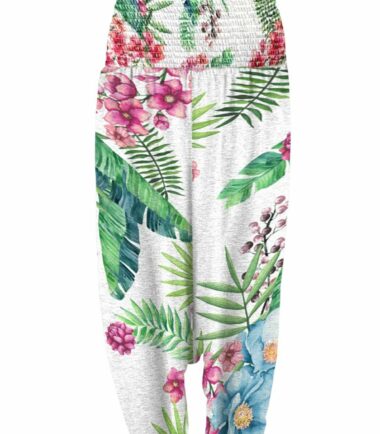 New-Womens-Floral-Print-Sheering-Ali-Baba-Harem-Hippie-Leggings-Pants-Plus-Size New Womens Floral Print Sheering Ali Baba Harem Hippie Leggings Pants Plus Size