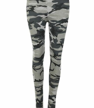 New Women Camouflage Army Print Full Ankle Length Stretchy SlimFit Leggings Pant