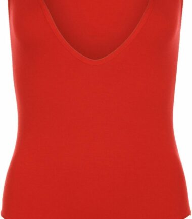 New Womens Ladies Deep V Neck Plain Bodysuit Sleeveless Stretch Leotard Vest Top