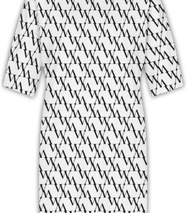 Womens Stripe Baggy Boyfriend Long T-Shirt Shift Tunic Dress Oversized Top