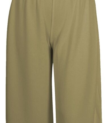 Womens-Plain-Wide-Leg-Culottes-3/4-Length-Shorts-Trousers-Casual-Palazzo-Pants Womens Plain Wide Leg Culottes 3/4 Length Shorts Trousers Casual Palazzo Pants