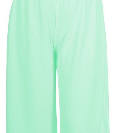 Womens-Plain-Wide-Leg-Culottes-3/4-Length-Shorts-Trousers-Casual-Palazzo-Pants Womens Plain Wide Leg Culottes 3/4 Length Shorts Trousers Casual Palazzo Pants