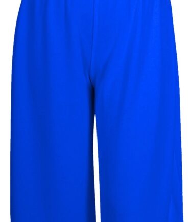 Womens-Plain-Wide-Leg-Culottes-3/4-Length-Shorts-Trousers-Casual-Palazzo-Pants Womens Plain Wide Leg Culottes 3/4 Length Shorts Trousers Casual Palazzo Pants