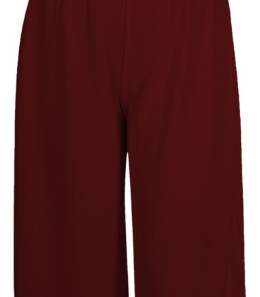 Womens-Plain-Wide-Leg-Culottes-3/4-Length-Shorts-Trousers-Casual-Palazzo-Pants Womens Plain Wide Leg Culottes 3/4 Length Shorts Trousers Casual Palazzo Pants
