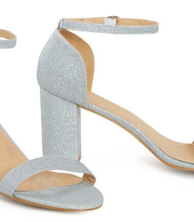 Shelikes Womens Unisex Drag Queen Cross Peep Toe Buckle Ankle Plus Size Heels